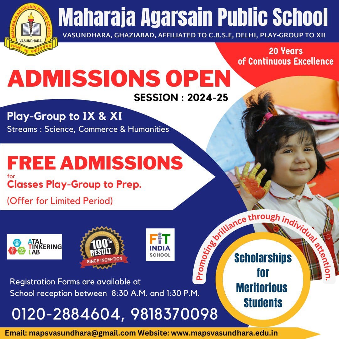 Best CBSE & Play School in Vasundhara,Ghaziabad